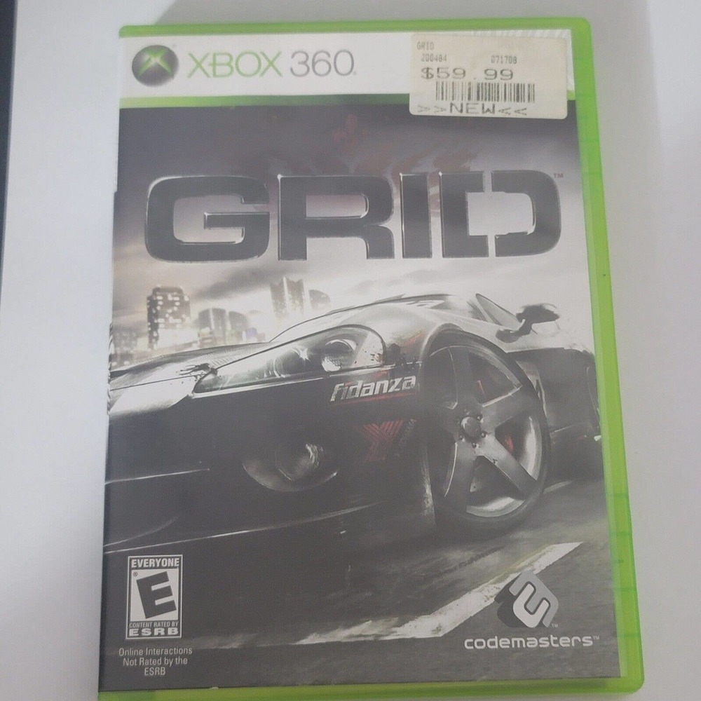 GRID (Xbox 360, 2008) Complete w/ Manual in Original Box CIB, TESTED